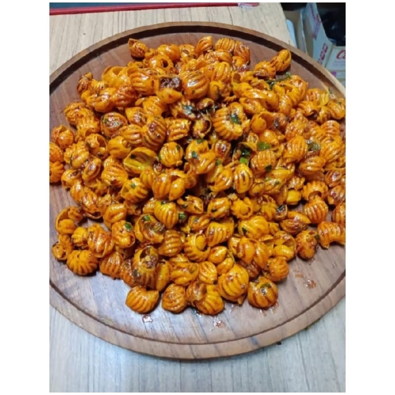 

makaroni kerang pedas daun jeruk