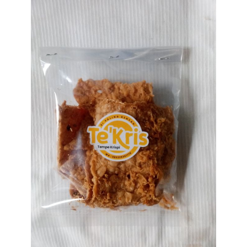 

Tempe Krispi (Te'Kris) Cemilan Gurih dan Renyah Banget 60 gr