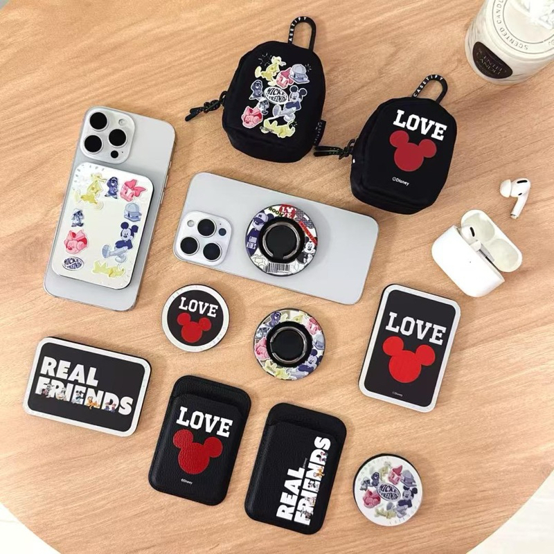 Card Wallet / Popsocket / Airpods Case Casetify Magnetic Disney Minnie Mickey Cardpocket Dompet Hp G
