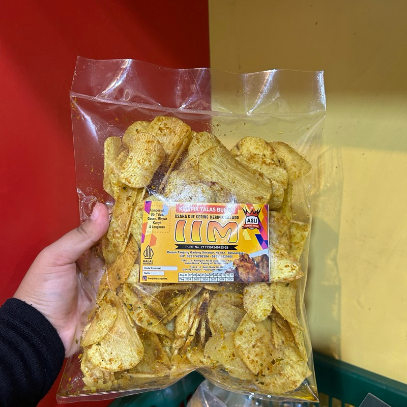 

IIM DAKAK DAKAK | Talas Bumbu Kuning | Talas Bumbu 250 gr