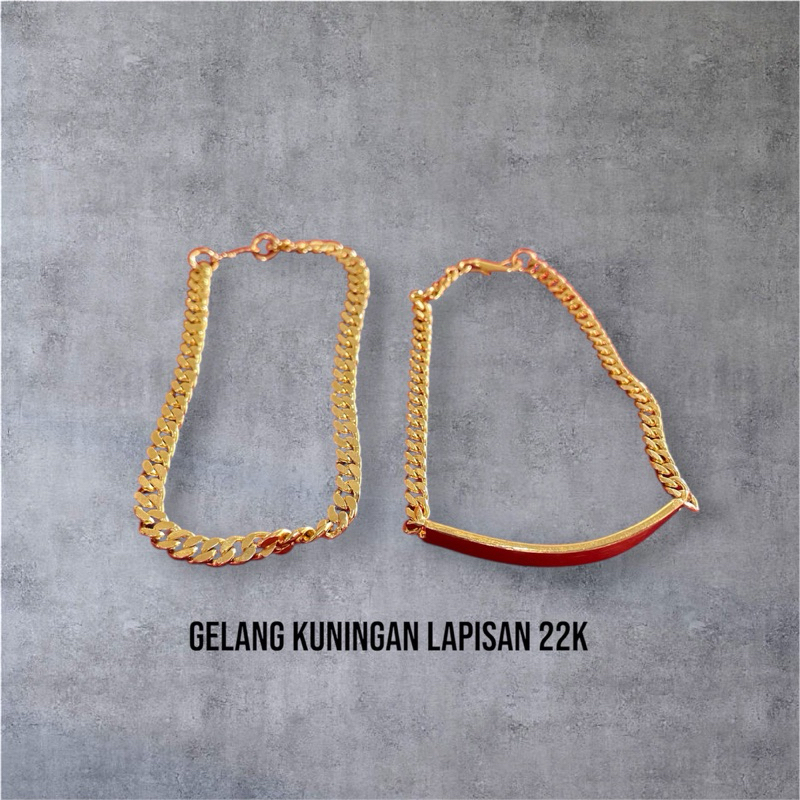 accessoris emas imitasi