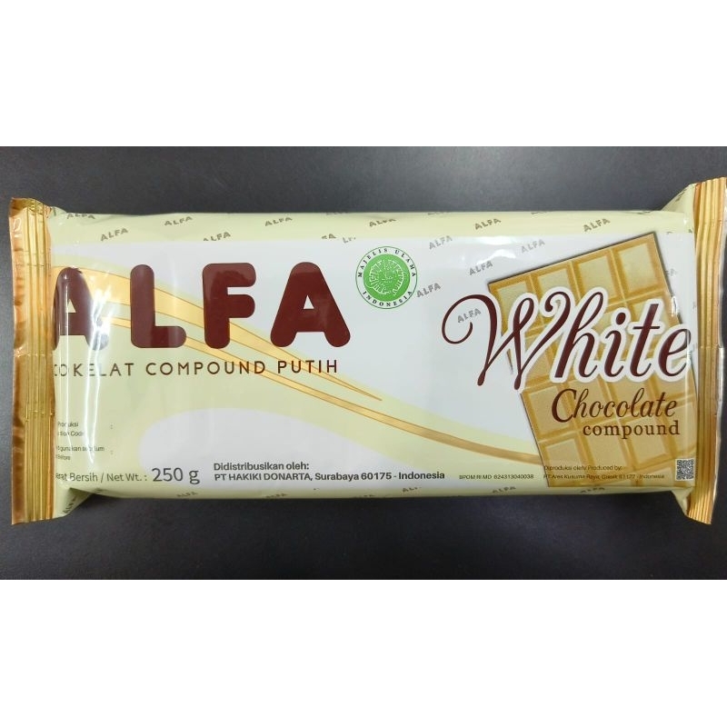 

Alfa White Chocolate Compound 250gr
