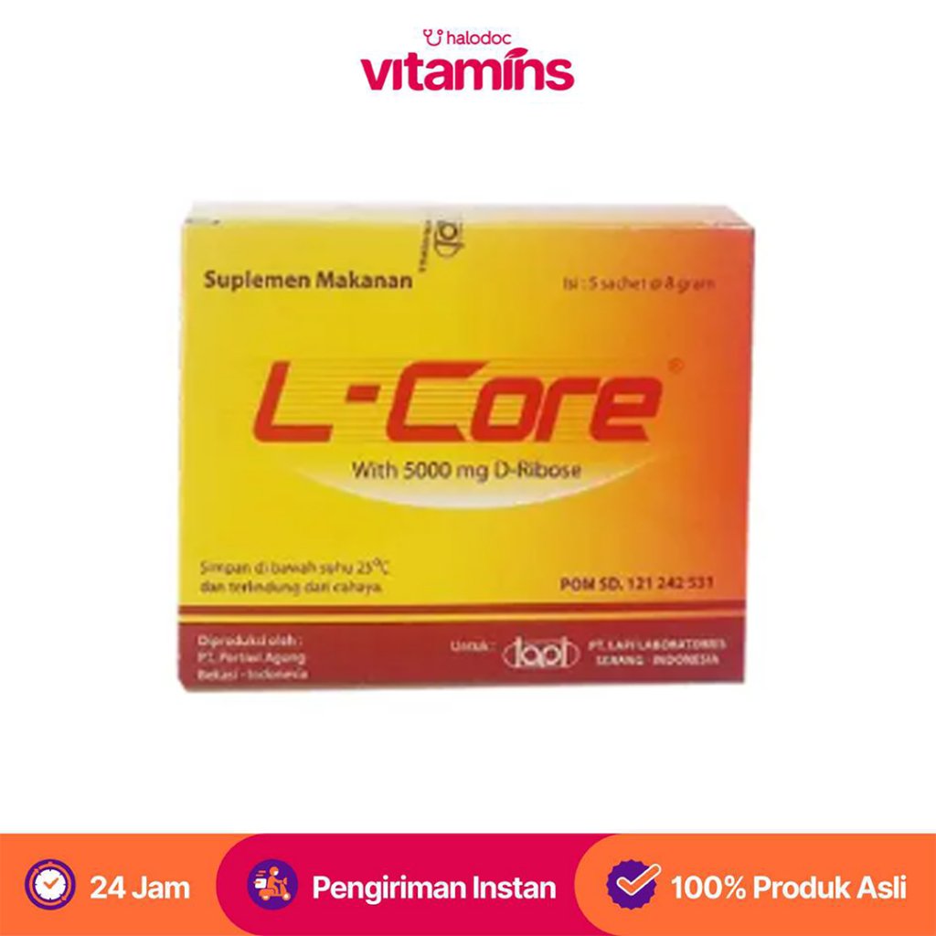 L-Core 5000 mg D-Ribose Sachet