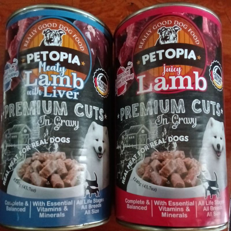 Petopia Dog Food Kaleng Premium Cuts 1240kg