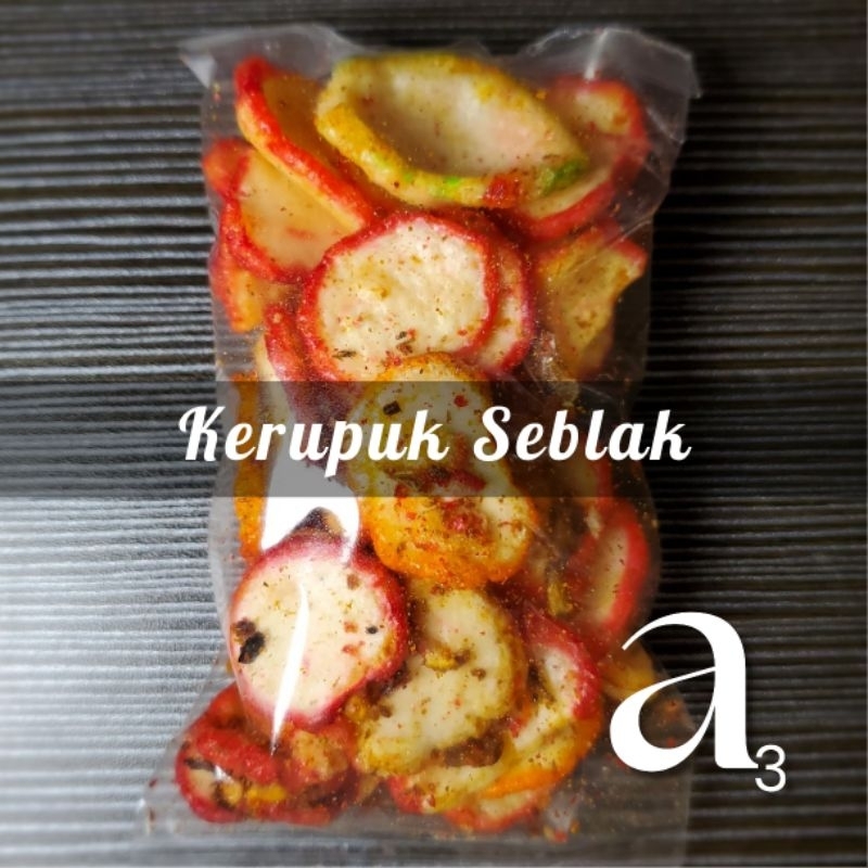 

[WA3] Kerupuk Seblak, Cemilan Snack Serba 3000 Waroenk A3
