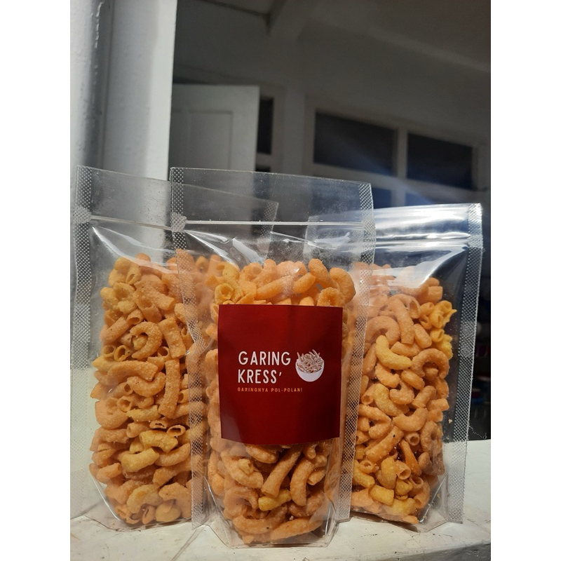 

[BUNDLING HEMAT] GARING KRESS' 100gr x 3 – Camilan Kriuk Pedas Gurih!