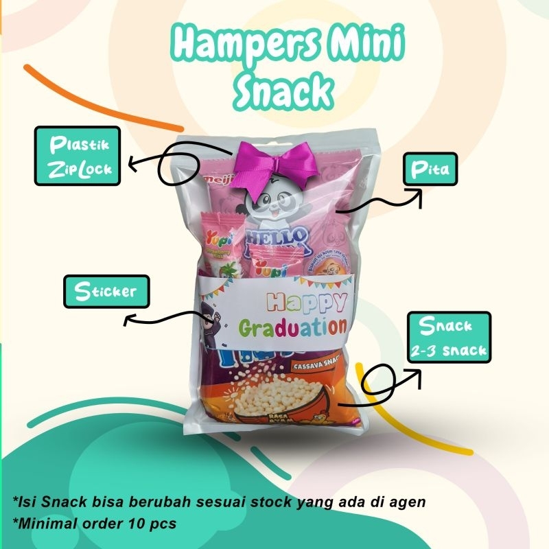 

PINK - Mini gift snck hampers / Snack mini gift termurah order minimal 10pcs