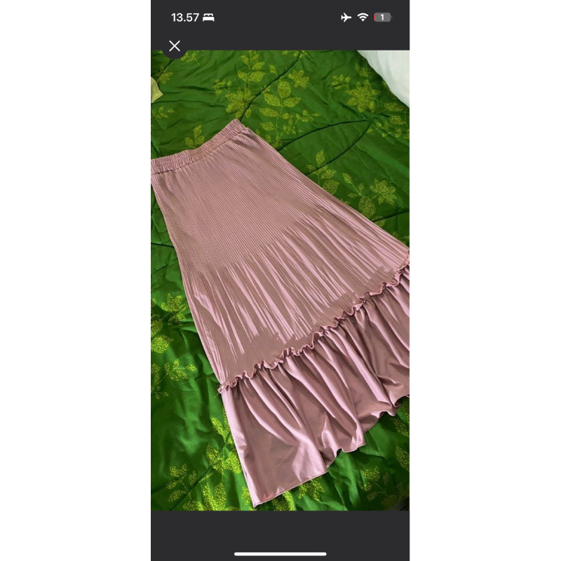 (preloved) rok plisket
