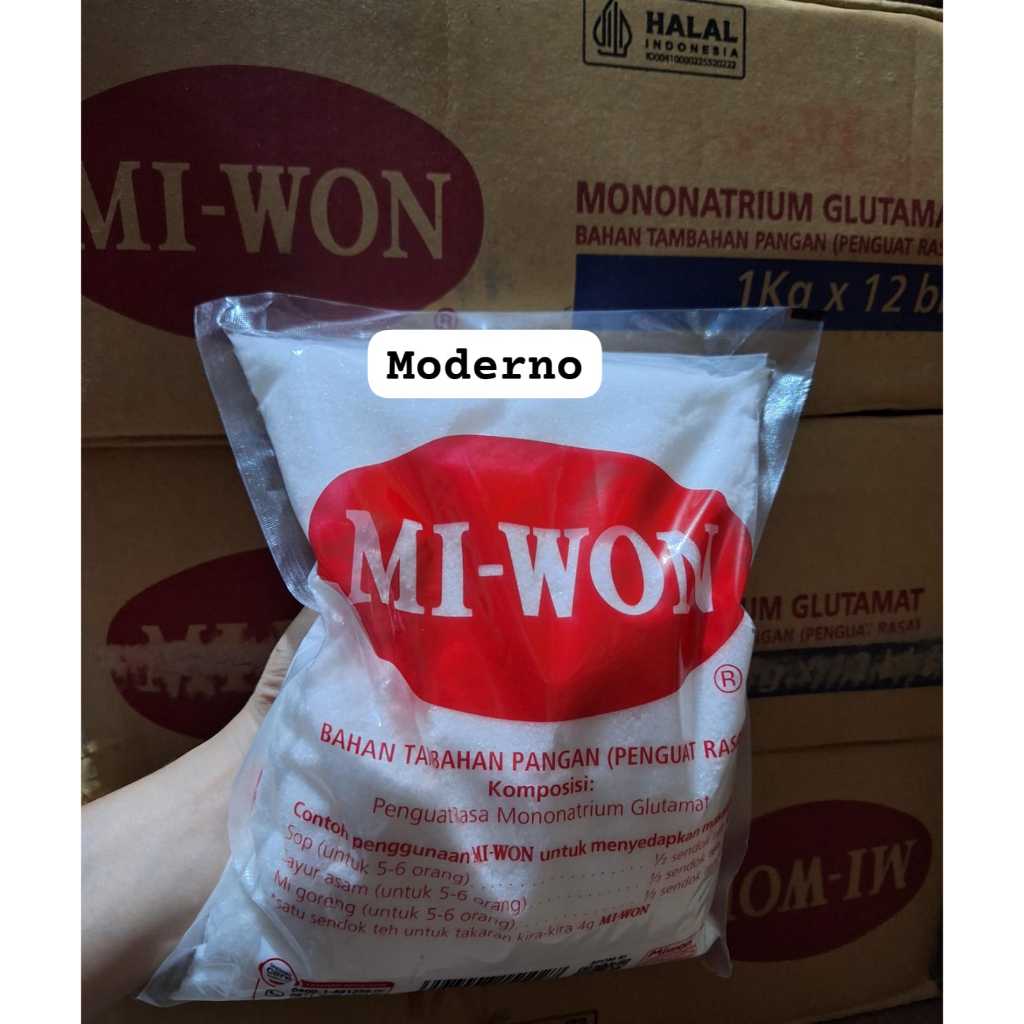 

[Perkarton] Micin Miwon 1 Kg / Penyedap Rasa / Vetsin miwon 1 kg