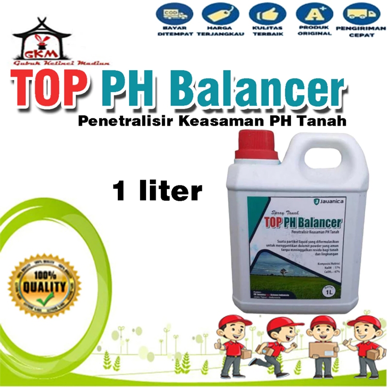Top PH Balancer 1 Liter Penetral PH Tanah / Top PH Balancer