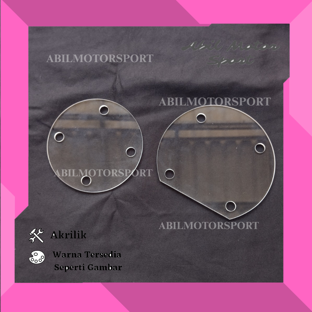MIKA AKRILIK TUTUP COVER KALTER BLOK MESIN KAWASAKI NINJA R RR SS COVER PELINDUNG TUTUP MESIN MOTOR 