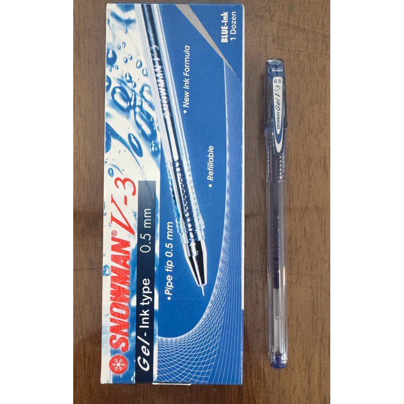 

Pulpen Snowman V3 Biru