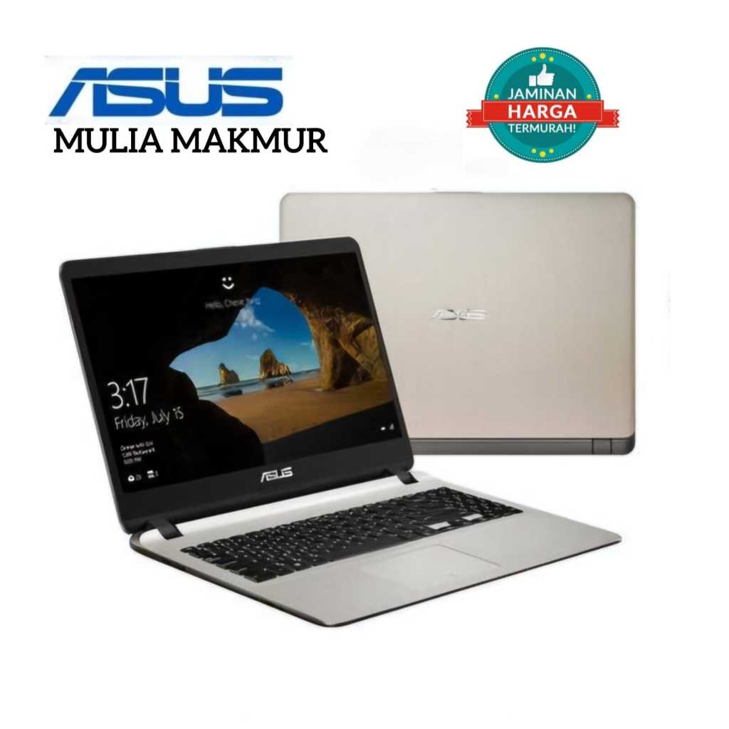 LAPTOP bergaransi ASUS A407 CORE i3 RAM 8GB SSD 1TB (free mouse)