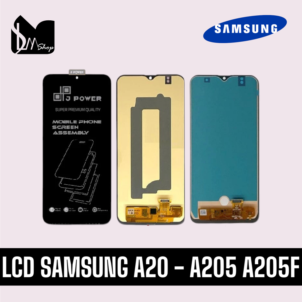 LCD SAMSUNG A20 | A205 | A205F | LCD TOUCHSCREEN FULLSET | ORIGINAL