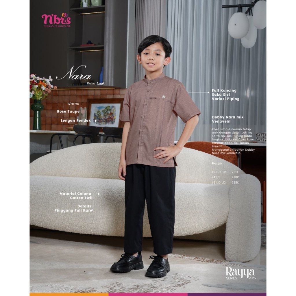 SETELAN KOKO NIBRAS CELINE /SETELAN KOKO NIBRAS CELINE TARO/SETELAN KOKO NIBRAS GREY/SETELAN KOKO NI