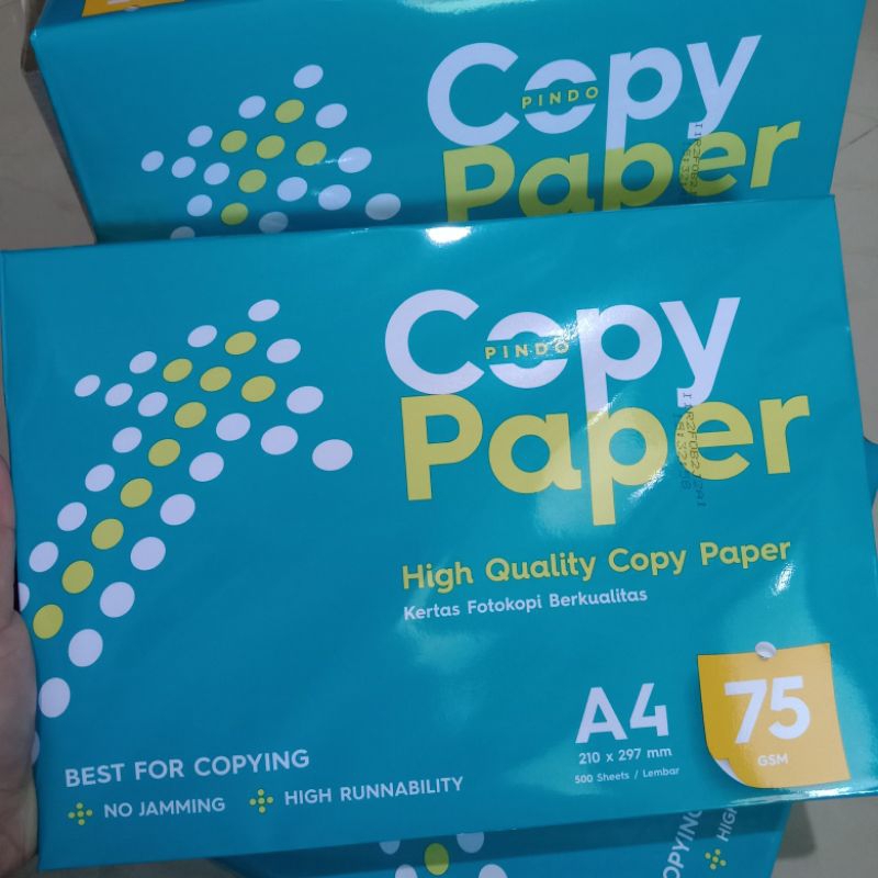 

|Kertas A4 Copy paper 75gsm