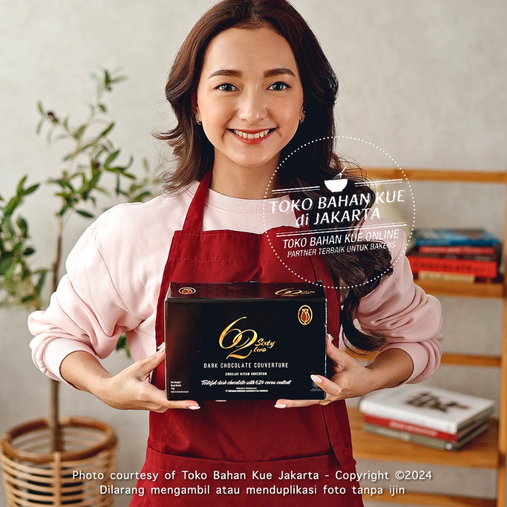 

Tulip Easimelt 62% 1kg PACK ASLI Chocolate Cokelat Coklat Couverture Halal