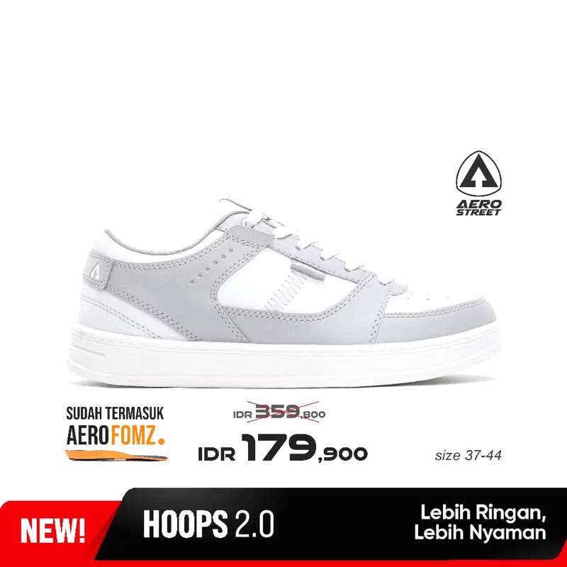 Aerostreet 37-44 Hoops 2.0 Low Abu Muda