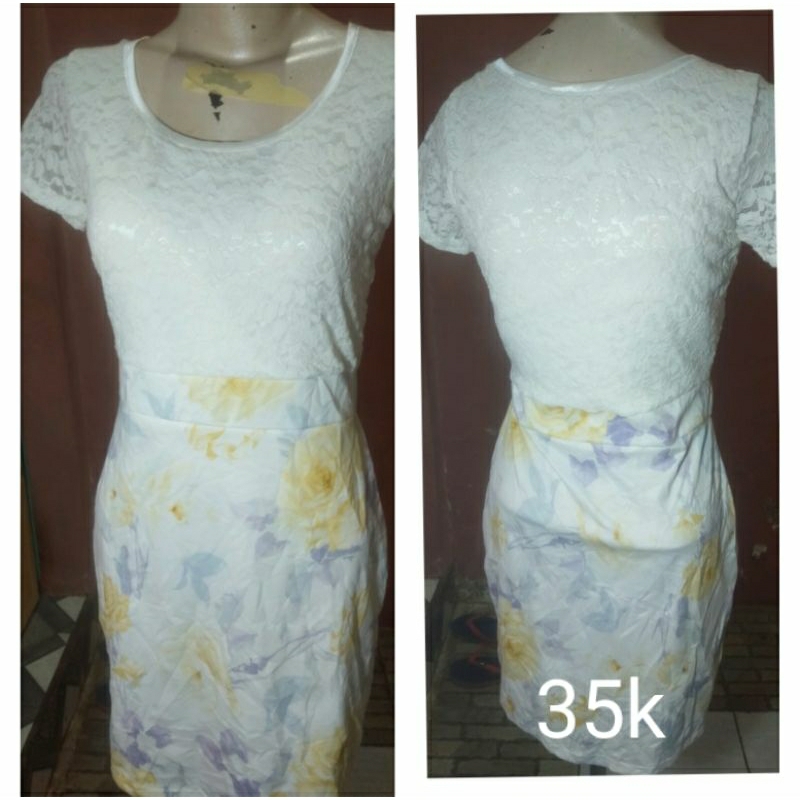 Dress wedding second