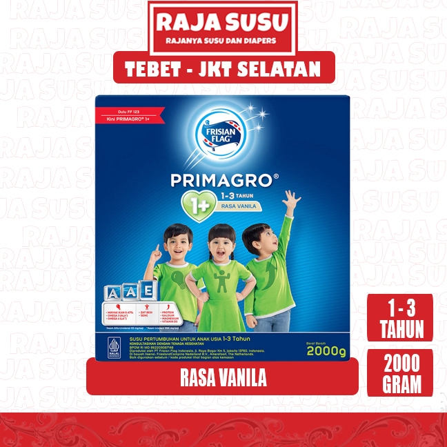FF PRIMAGRO 1+ VANILA 2000 GR - RAJA SUSU