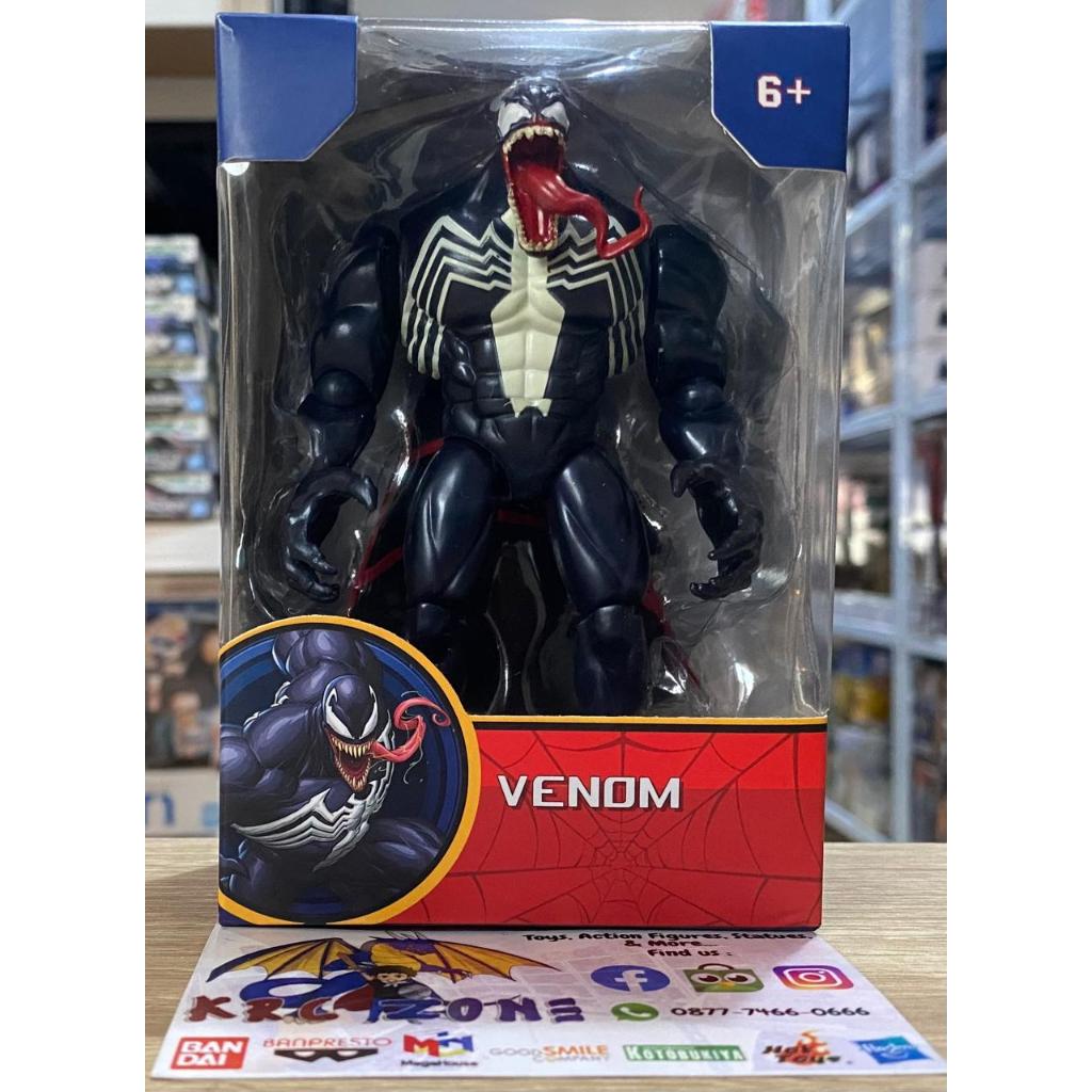 ZD TOYS 3,75 INCH SCALE 1/18 ACTION FIGURE - VENOM FROM SPIDERMAN NOT SHODO
