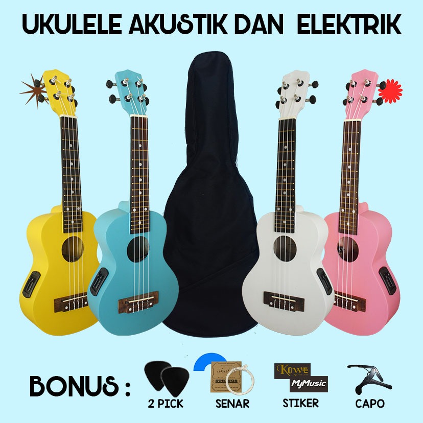 Ukulele MymCa Concert Original Terbaru