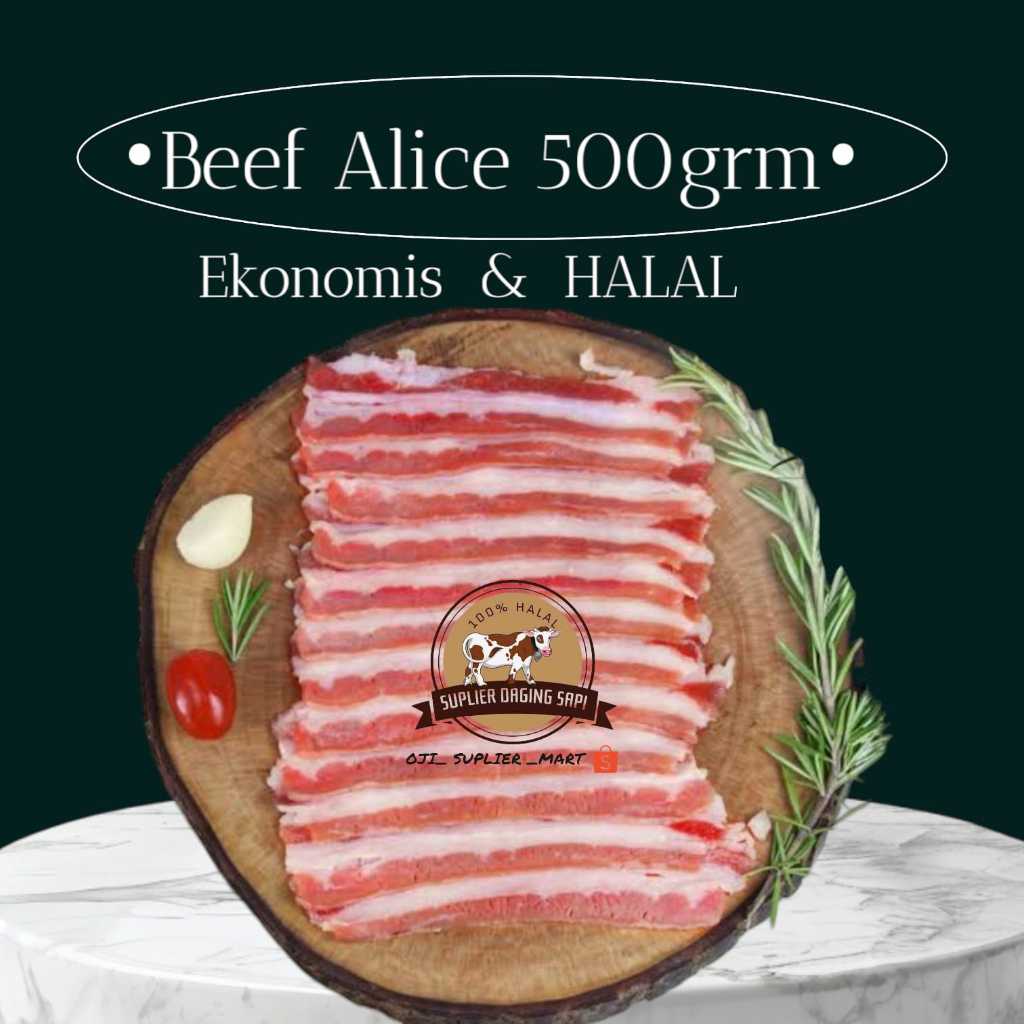 

Beef Slice Yos AUS 500g-1kg Halal Ekonomis