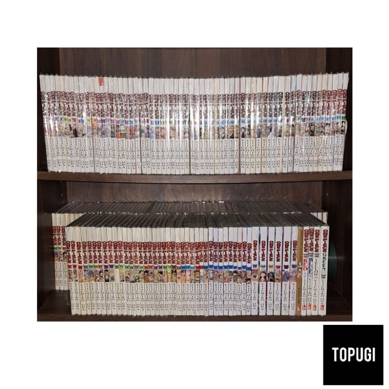 Komik One Piece SET Vol. 1-50 51-60 61-70 71-80 81-90 91-100 101-104 + Red Blue Yellow Green Wanted