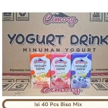 

Cimory Yoghurt 125ml Strawberry Blueberry 1 Karton = 40pcs