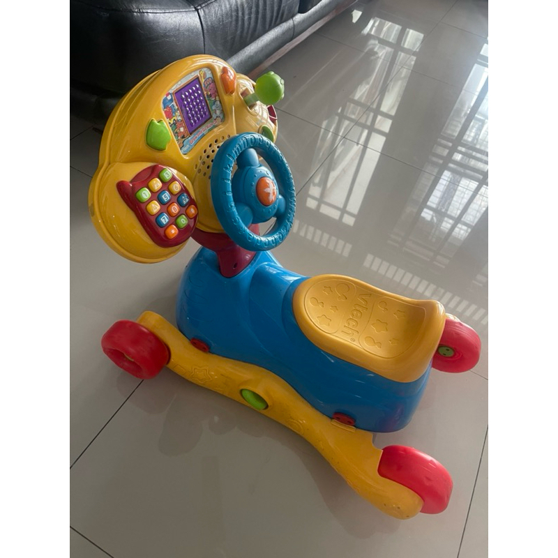 Vtech grow and go ride on anak