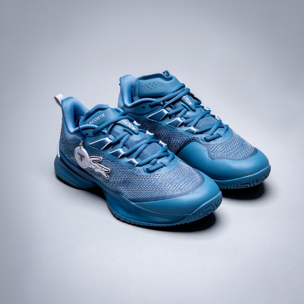 Sepatu Tenis Tennis Shoes Lacoste AG-LT23 Ultra Blue/Light Grey 2025