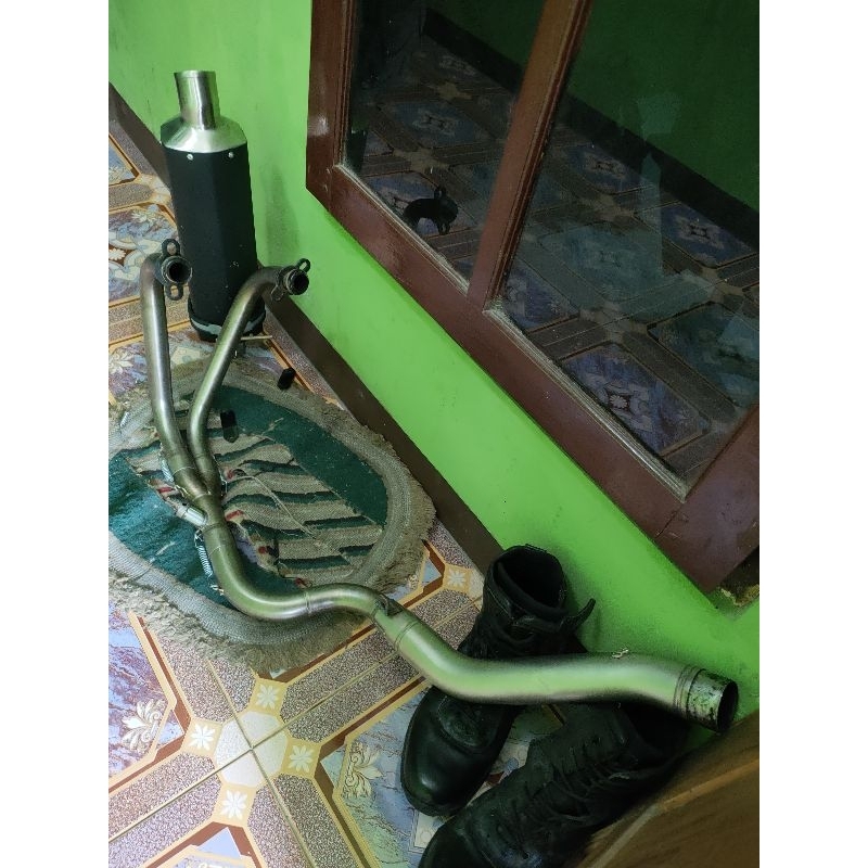 header proliner ninja 250 fi old original inlet 50