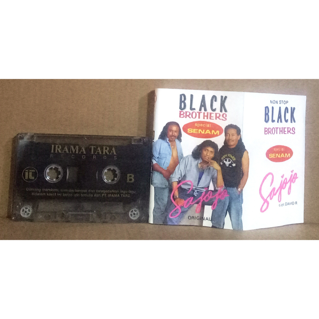 BLACK BROTHERS - SAJOJO - Kaset