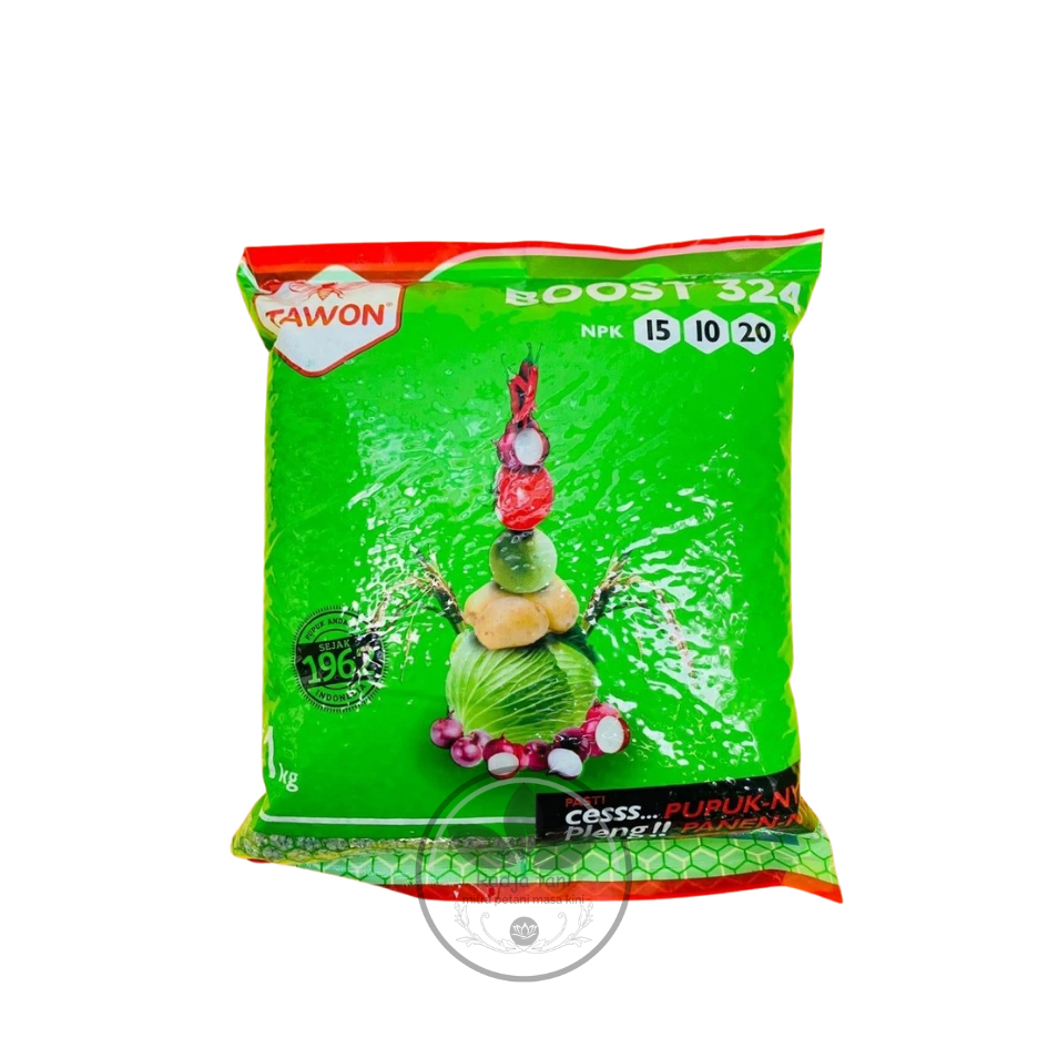 Pupuk - Pupuk NPK 15-10-20+TE BOOST 324 Cap Tawon 1Kg