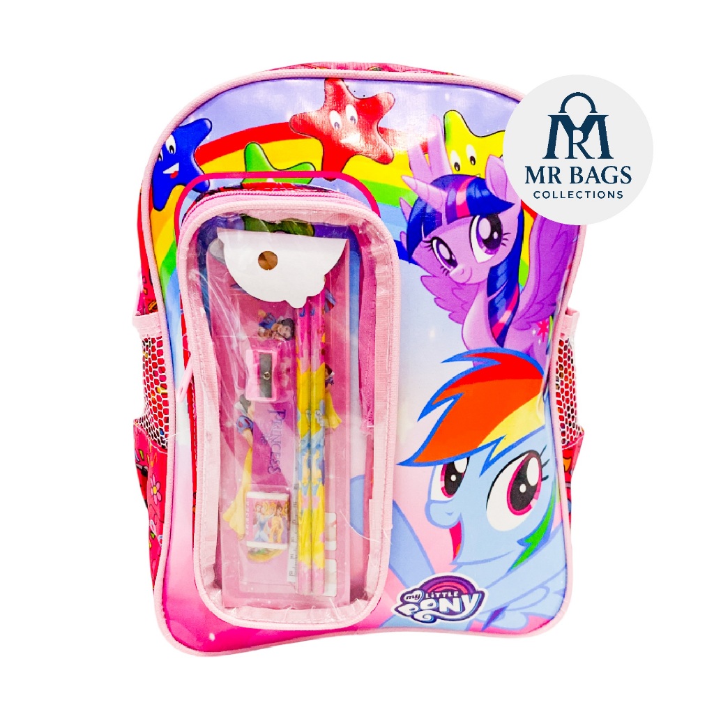 Tas Anak TK Perempuan Gratis Alat Tulis, Tas Anak Paud, Ransel Mini, Ransel TK Perempuan