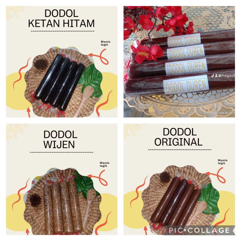 

(1kg=4Bungkus)DODOL BETAWI VARIAN ORIGINAL,KETAN HITAM,WIJEN,DURIAN.