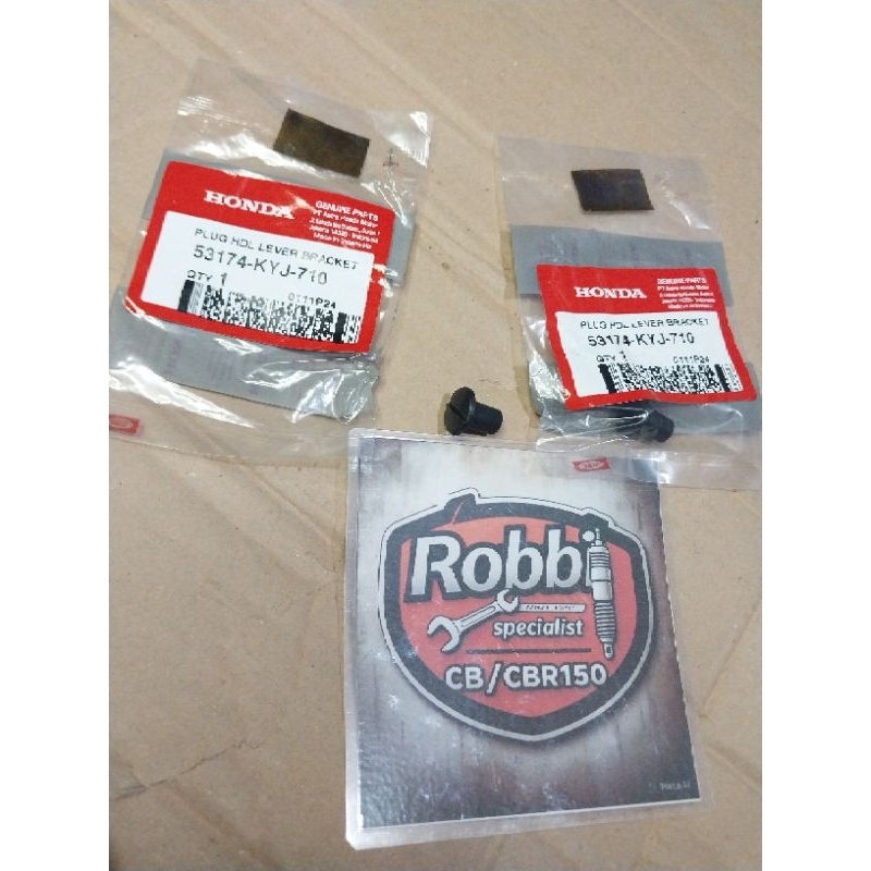 Plug Handle Lever Tutup Dudukan Spion Kiri CBR150R 53174-KYJ-710 Original