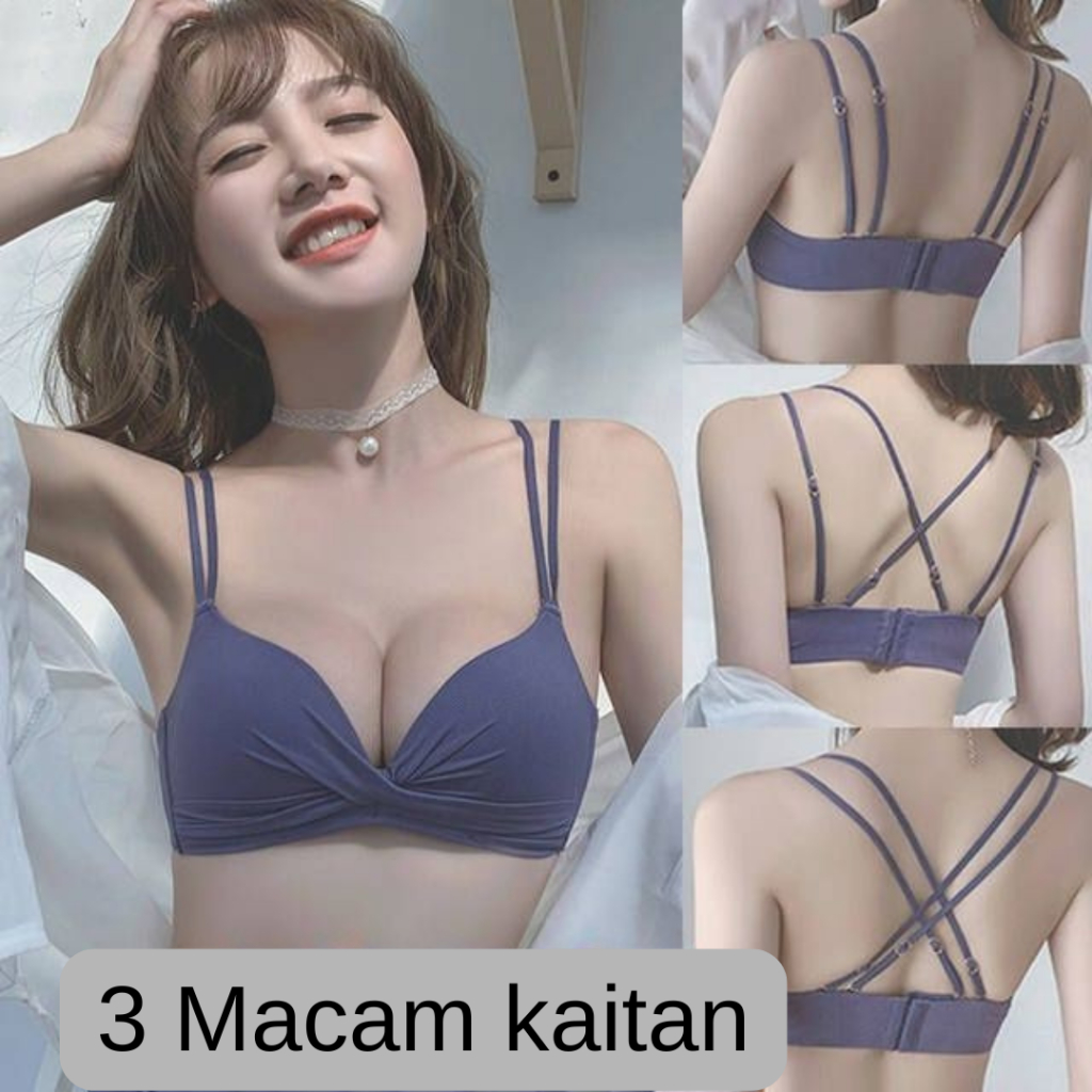 Bh Set Bhsport Set Bra+Celana Dalam 1Set Kotang Cewek Kutang Beha Premium Tanpa Kawat Pakaian Dalam 