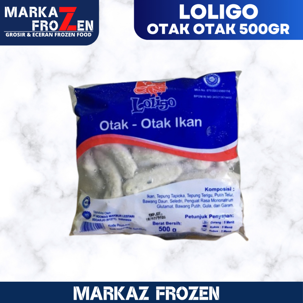 

LOLIGO OTAK OTAK IKAN 500GR