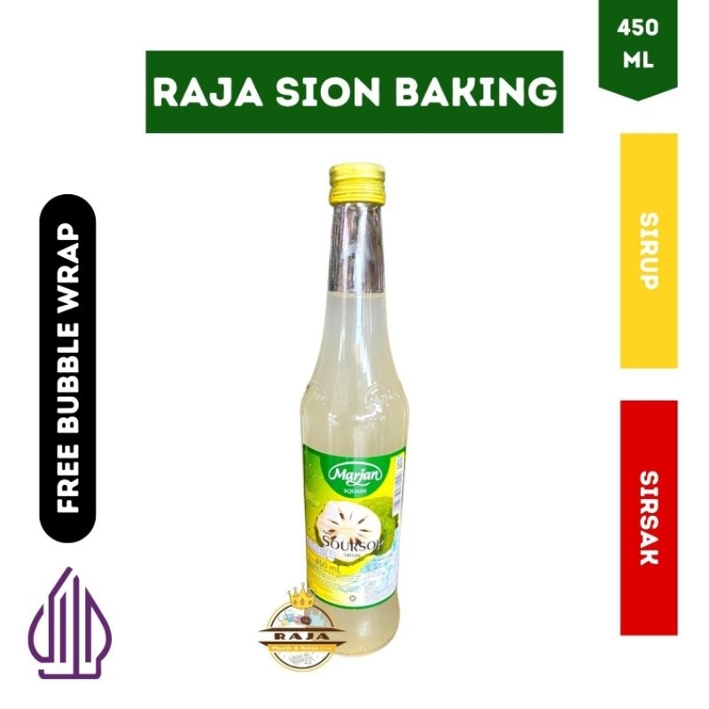 

Sirup Marjan Squash Sirsak 450ml