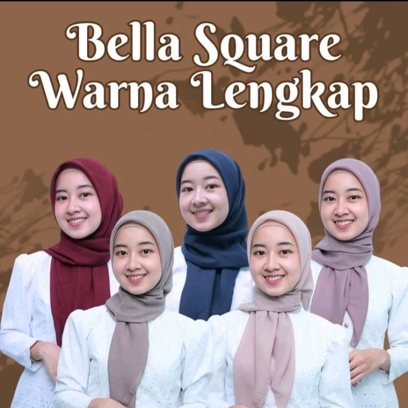BELLA SQUARE SEGI EMPAT BELLA POLYCOTTON
