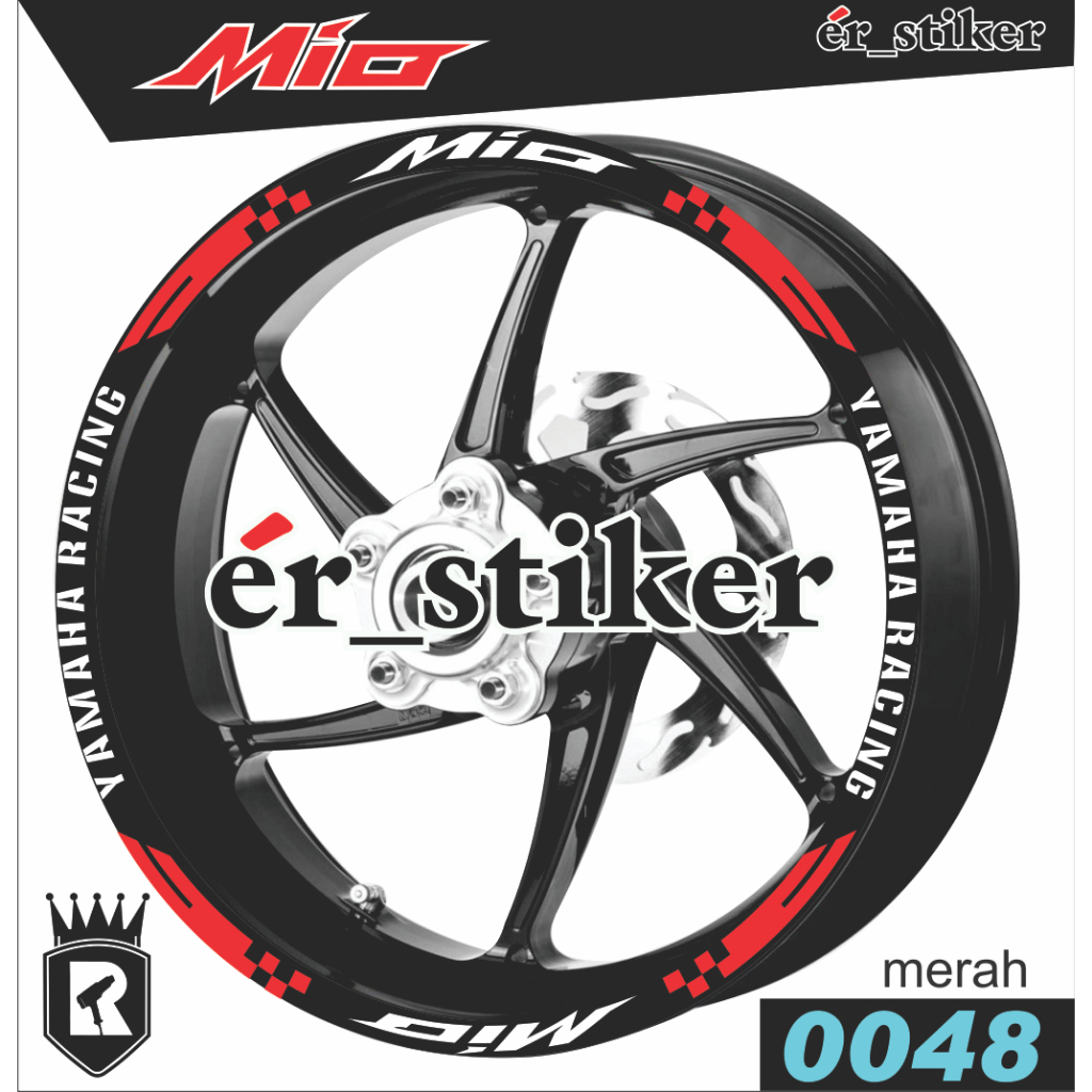 stiker velg mio sporty lis velg mio sporty stiker keren mio