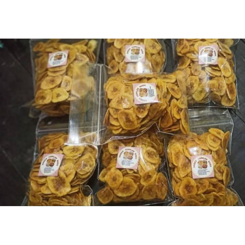 

keripik pisang manis karamel madu ¼ kg