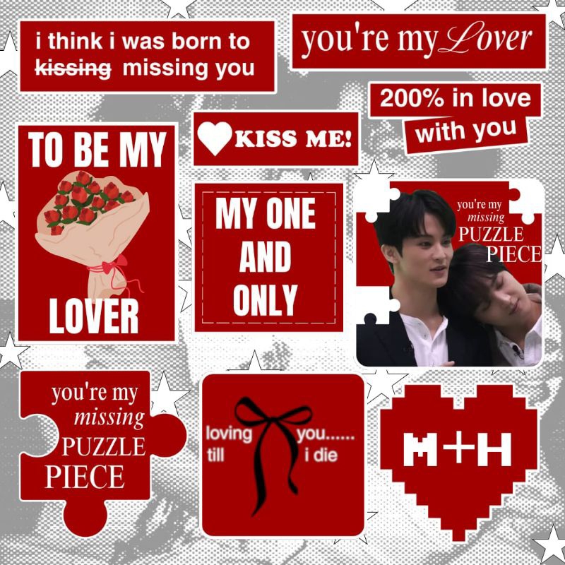 

[READY STOCK] YOU'RE MY MISSING PUZZLE PIECE STICKER PACK NCT NCTZEN NCT DREAM NCT WISH NCT 127 WAYV WAYVZEN ILICHIL SIJEUNI IJO MENTERENG IJO NEON NCT CLUB NCTIT MARKHYUCK NOMIN JAEYONG YUWIN JOHNTEN JICHEN MARK HAECHAN JISUNG JENO JAEMIN RENJUN CHENLE