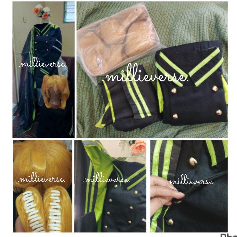 Preloved Costume Set Wig Mitsuba Sangu Owari no Seraph