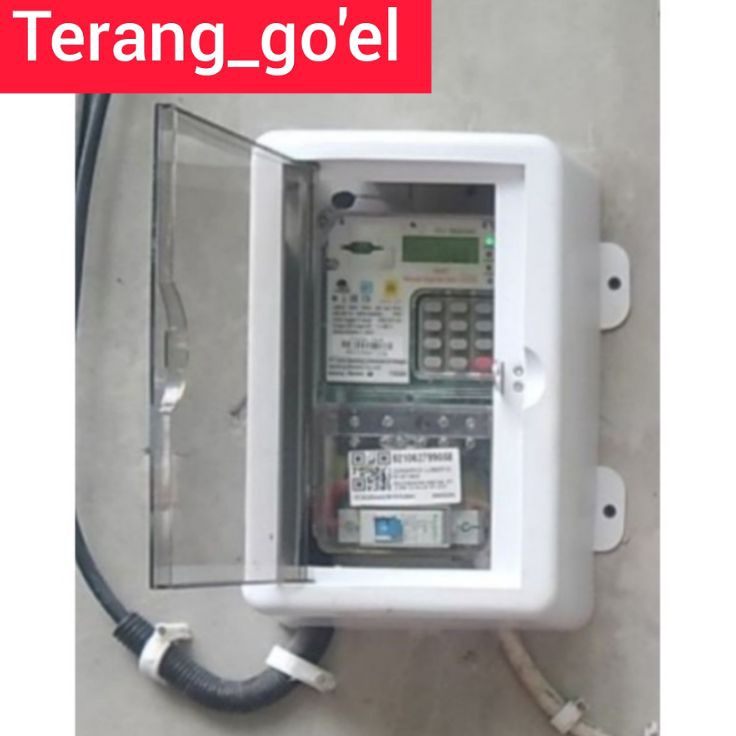 MASKO Tutup Box KWH Meteran Listrik Prabayar  Box Tutup KWH Meter Prabayar MASKO