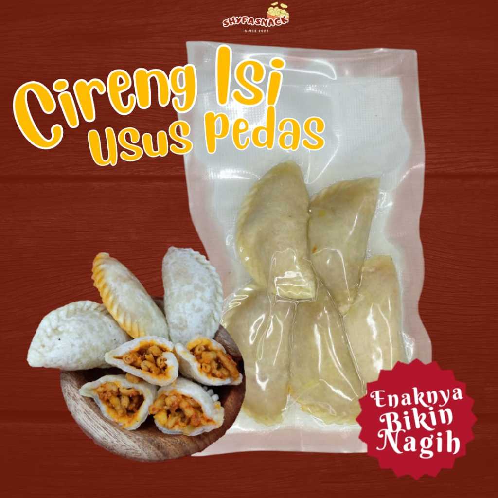 

CIRENG ISI USUS PEDAS 5 PCS SHYFA SNACK