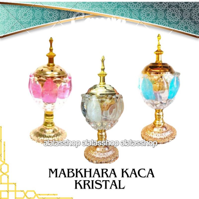 Prapen antik kristal mabkhara cantik incense burner buhur dupa gahru aromaterapi