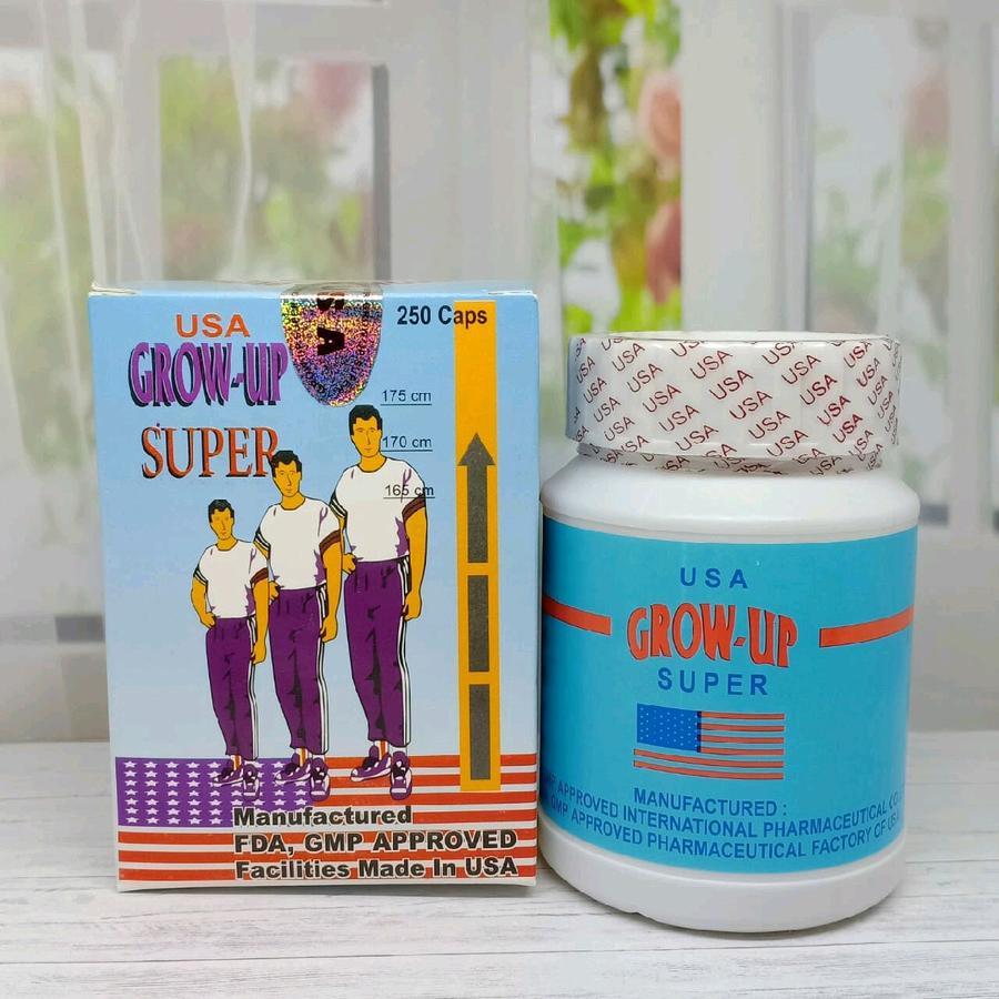 Suplemen Peninggi Badan USA SUPER GROW UP ORIGINAL