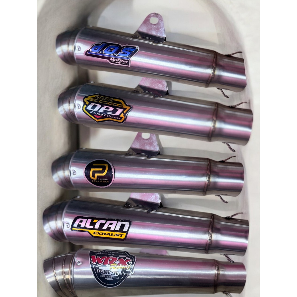 silencer jigsaw titan keong inlet 50 dos wrx dpj pekajaman cocok buat semua motor